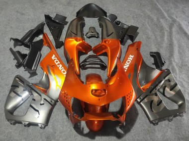 Carena Moto Honda CBR900RR 919 1998-1999 - Argento Arancia Chrome Fabbrica