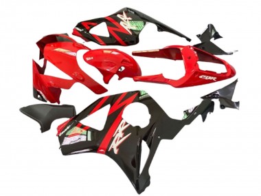 Carena Moto Honda CBR900RR 929 2000-2001 - Rosso Nero Opaco Nero Lucido Fabbrica