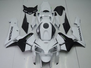 Carena Moto Honda CBR600RR 2005-2006 - Bianco Nero Argento Verde Fabbrica
