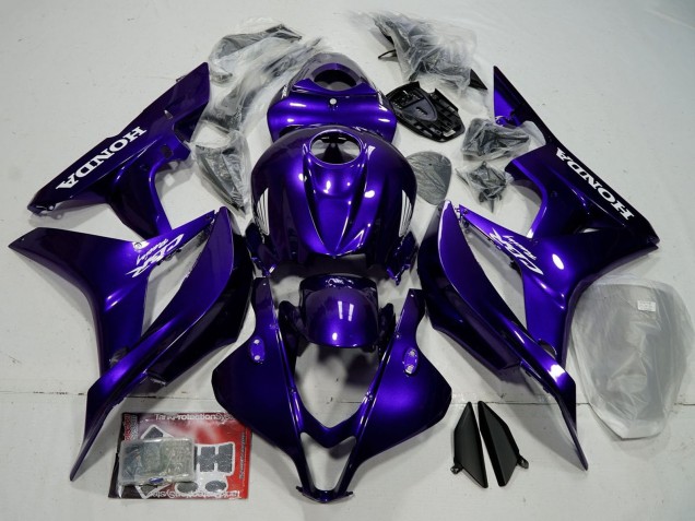 Kit Carena Moto ABS Honda CBR600RR 2007-2008 - Blu Nero Lucido