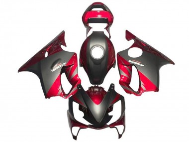 Carena Moto Honda CBR600 F4i 2001-2003 - Rosso Nero Opaco Fabbrica