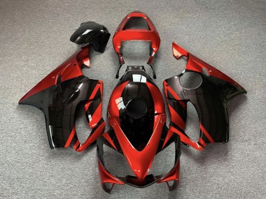 Carena Moto Honda CBR600 F4i 2001-2003 - Rosso Nero Lucido Fabbrica