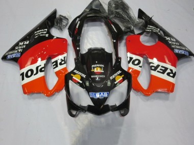 Carena Moto Honda CBR600 F4i 2004-2007 - Arancia Bianco Rosso Nero Lucido Repsol Fabbrica