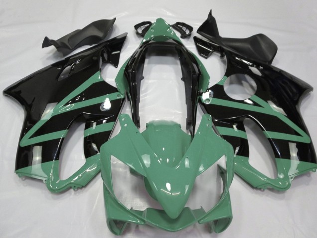 Carena Moto Honda CBR600 F4i 2004-2007 - Moss Verde Nero Lucido