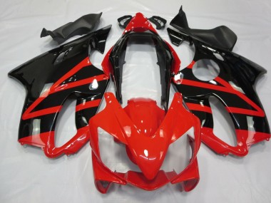 Carena Moto Honda CBR600 F4i 2004-2007 - Rosso Nero Lucido Fabbrica