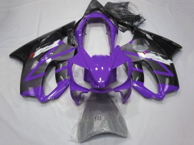 Carena Moto Honda CBR600 F4i 2004-2007 - Viola Grigio Nero Lucido Fabbrica