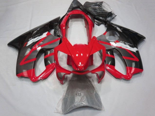 Carena Moto Honda CBR600 F4i 2004-2007 - Rosso Grigio Nero Lucido