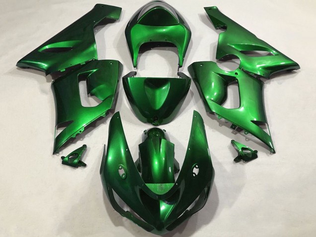 Carena Moto Kawasaki ZX6R 2005-2006 - Caramella Verde