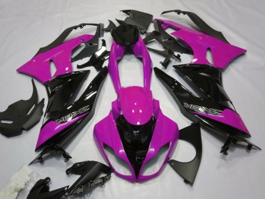 Carena Moto Kawasaki ZX6R 2007-2008 - Rosa Nero Fabbrica