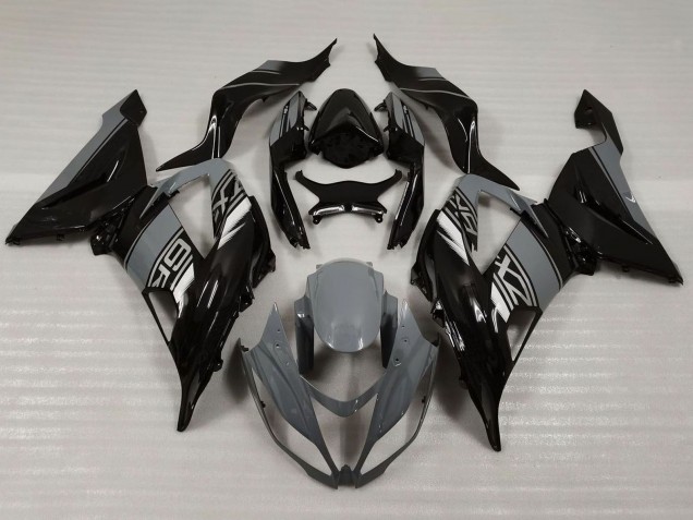 Carena Moto Kawasaki ZX6R 2013-2018 - Nardo Grigio Nero Lucido