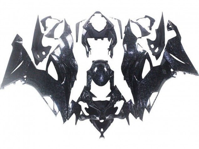 Carena Moto Kawasaki ZX6R 2019-2022 - Falso Chopped Fibra di Carbonio