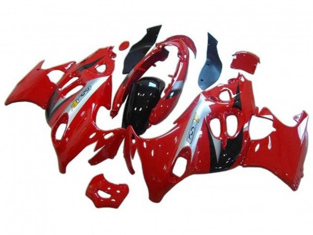 Carena Moto Suzuki GSX600F/GSX750F 2004-2006 - Rosso Argento Nero