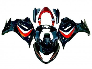 Carena Moto Suzuki GSX650F 2008-2013 - Nero Arancia Candita Argento Fabbrica