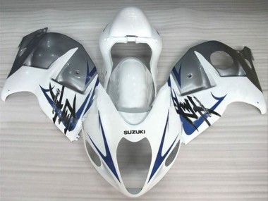 Carena Moto Suzuki GSXR1000 1996-2007 - Bianco Argento Blu Fabbrica