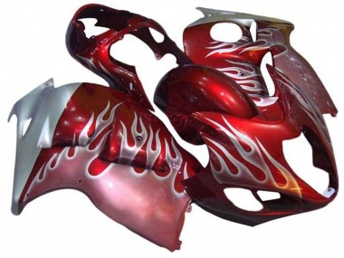 Carena Moto Suzuki GSXR1000 1996-2007 - Rosso Argento Fiamma Fabbrica