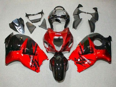 Carena Moto Suzuki GSXR1000 1996-2007 - Rosso Nero Lucido Fabbrica