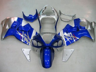 Carena Moto Suzuki GSXR1000 1996-2007 - Blu Argento Rosso Fabbrica