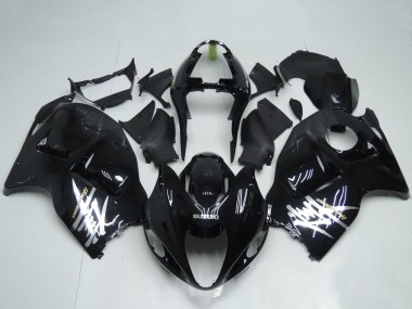 Carena Moto Suzuki GSXR1000 1996-2007 - Nero Lucido Bianco Decal Fabbrica