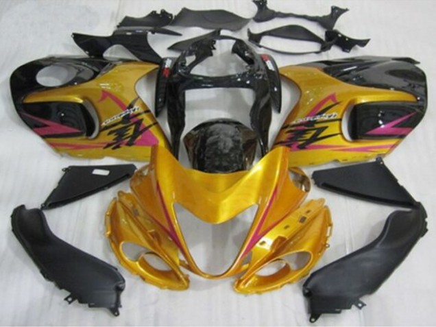 Carena Moto Suzuki GSXR1000 1996-2007 - Oro Nero Rosa