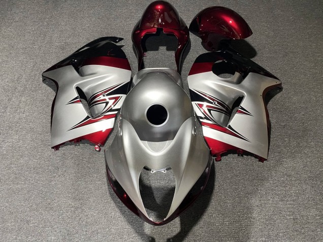 Carena Moto Suzuki GSXR1000 1996-2007 - Argento Caramella Rosso