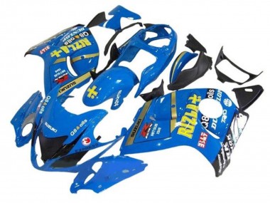 Carene Moto Suzuki GSXR 1300 Hayabusa 2008-2020 - Blu Oro Rizla Fabbrica