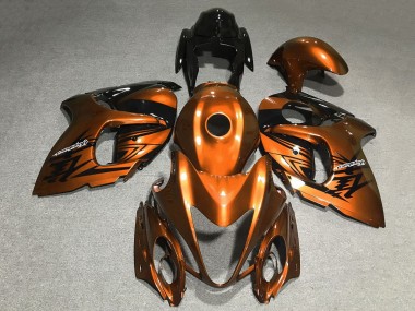 Carene Moto Suzuki GSXR 1300 Hayabusa 2008-2020 - Arancia Candita Nero Fabbrica