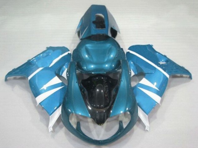 Carena Moto Suzuki TL1000R 1998-2003 - Azzurro Chiaro Bianco Nero