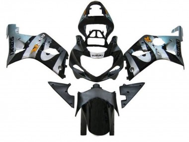 Carena Moto Suzuki GSXR1000 2000-2002 - Argento Nero Arancia Fabbrica