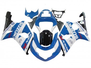 Carena Moto Suzuki GSXR1000 2000-2002 - Bianco Azzurro Chiaro Nero Lucido Rosso Fabbrica