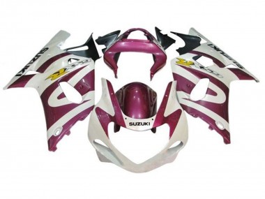 Carena Moto Suzuki GSXR1000 2000-2002 - Bianco Viola Giallo Fabbrica