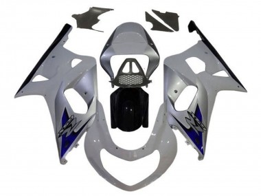 Carena Moto Suzuki GSXR1000 2000-2002 - Bianco Argento Blu Nero Fabbrica