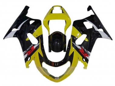 Carena Moto Suzuki GSXR1000 2000-2002 - Giallo Argento Nero Lucido Rosso Fabbrica