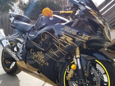 Carena Moto Suzuki GSXR 1000 2003-2004 - Nero Oro Corona Fabbrica