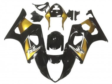 Carena Moto Suzuki GSXR 1000 2003-2004 - Oro Nero Lucido Fabbrica