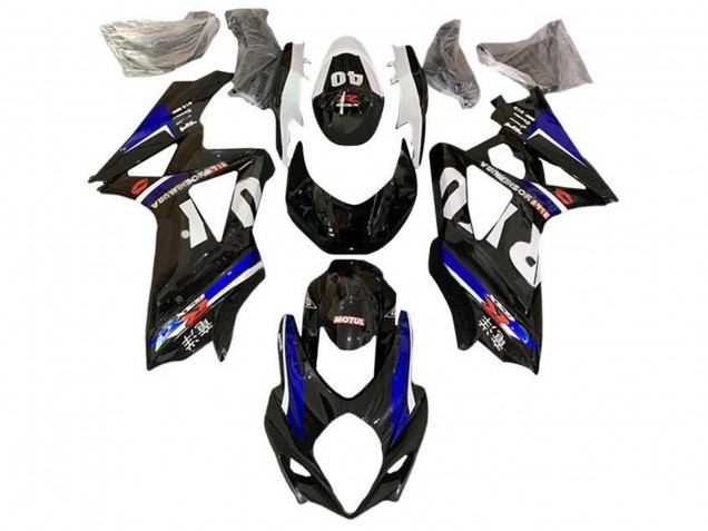 Carena Moto Suzuki GSXR 1000 2005-2006 - Nero Blu Bianco Rosso Yoshimura