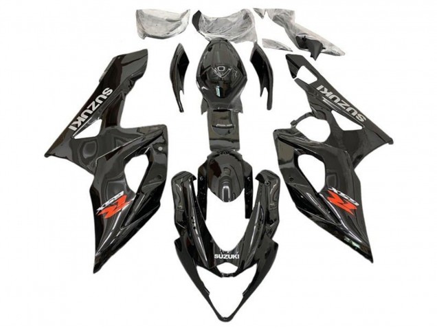 Carena Moto Suzuki GSXR 1000 2005-2006 - Nero Lucido Rosso Grigio