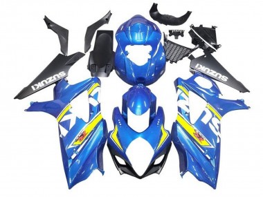 Carena Moto Suzuki GSXR 1000 2005-2006 - Blu Giallo Bianco Nero Fabbrica