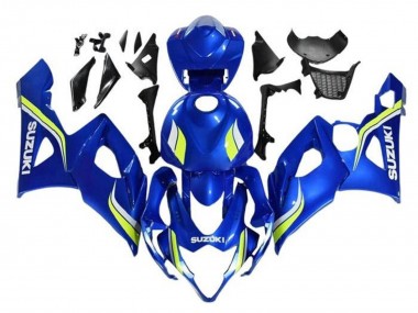 Carena Moto Suzuki GSXR 1000 2005-2006 - Blu Giallo Bianco Fabbrica