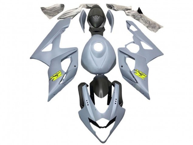 Carena Moto Suzuki GSXR 1000 2005-2006 - Grigio Opaco Nero Giallo