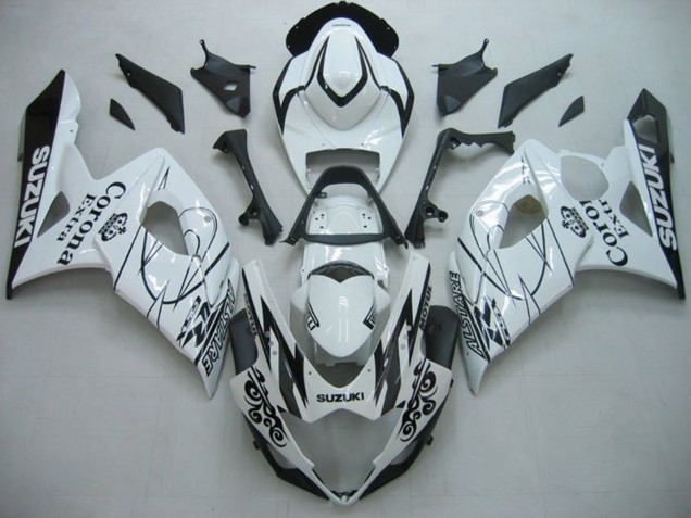 Carena Moto Suzuki GSXR 1000 2005-2006 - Bianco Nero Alstare Corona