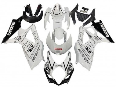 Carena Moto Suzuki GSXR 1000 2005-2006 - Bianco Nero Corona Motul Fabbrica