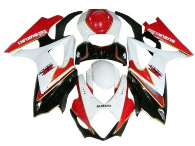 Carena Moto Suzuki GSXR 1000 2005-2006 - Bianco Rosso Nero Oro Fabbrica