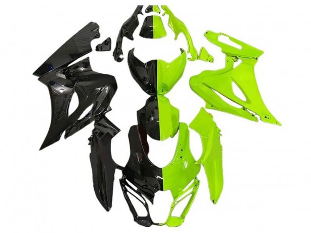 Carene Moto Suzuki GSXR1000 2017-2025 - Nero Neon Verde
