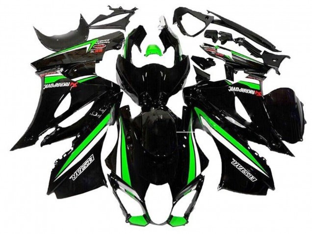 Carene Moto Suzuki GSXR1000 2017-2025 - Nero Verde Bianco Banda