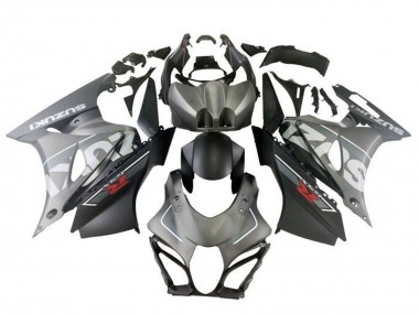 Carena Moto Suzuki GSXR1000 2017-2024 - Argento Opaco Nero Opaco Fabbrica