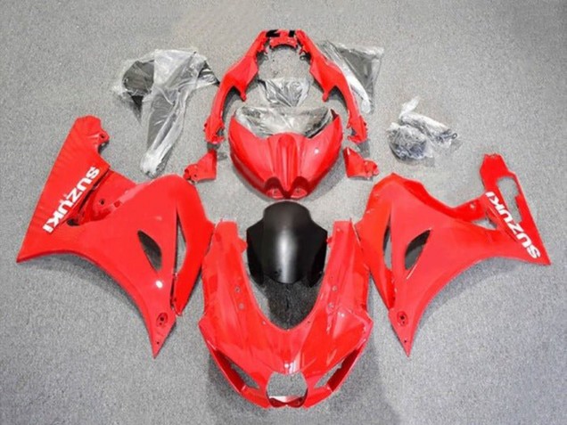 Carene Moto Suzuki GSXR1000 2017-2025 - Rosso Bianco Nero Opaco