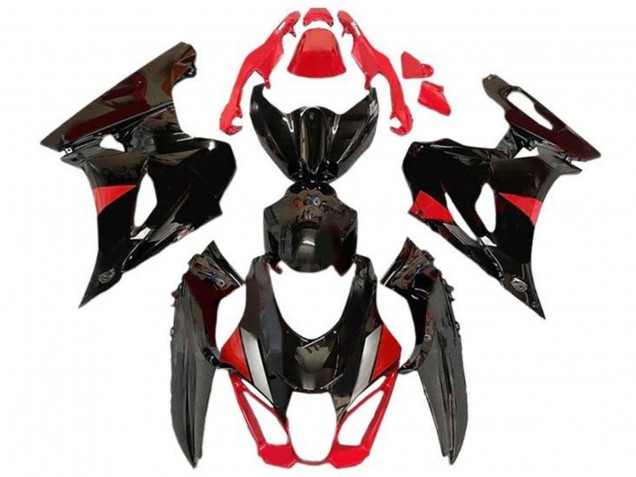 Carene Moto Suzuki GSXR1000 2017-2025 - Nero Rosso Grigio