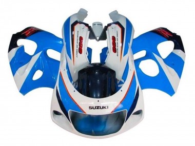 Carena Moto Suzuki GSXR 600 / GSXR 750 1996-2000 - Blu Bianco Rosso Fabbrica