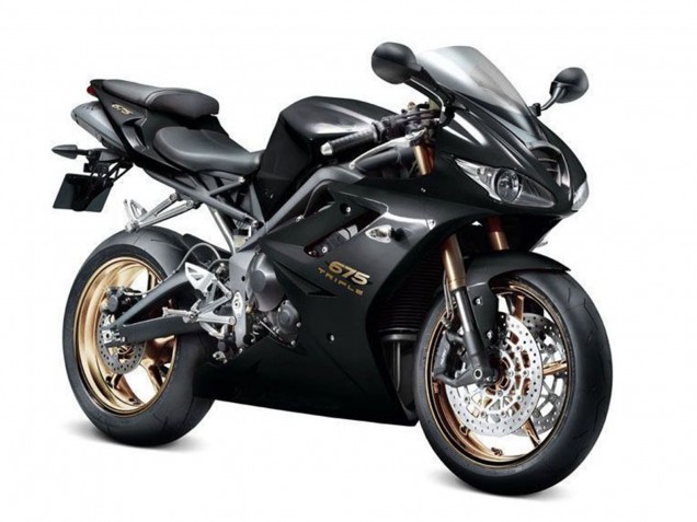 Kit Carena Moto ABS Triumph Daytona 675 Triple 2006-2008 - Nero Lucido