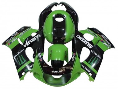 Carena Moto Suzuki GSXR 600 / GSXR 750 1996-2000 - Verde Nero Mostro Fabbrica